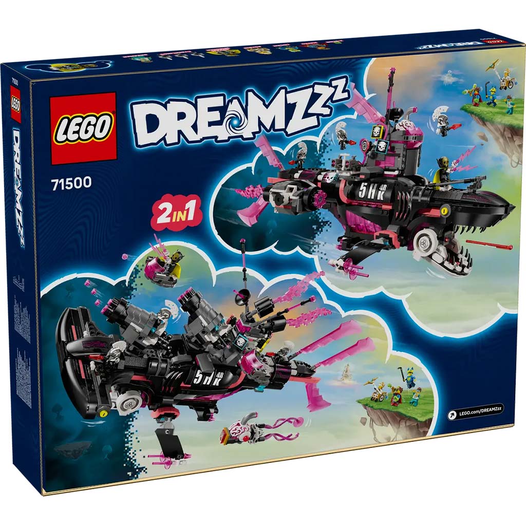 LEGO® DREAMZzz: Nočná mora žralok-podmorská loď (71500) kép 2