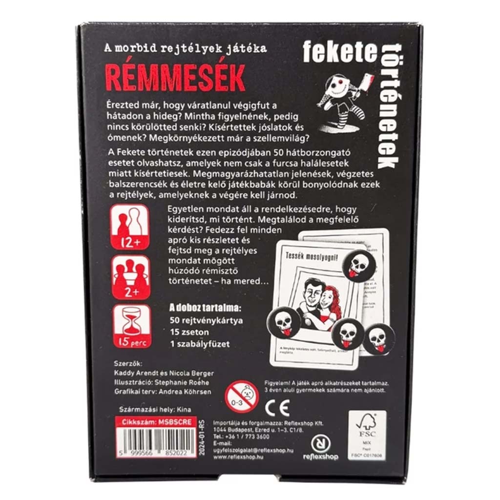 Čierne príbehy: Strašidelné logické hádanky kép 2