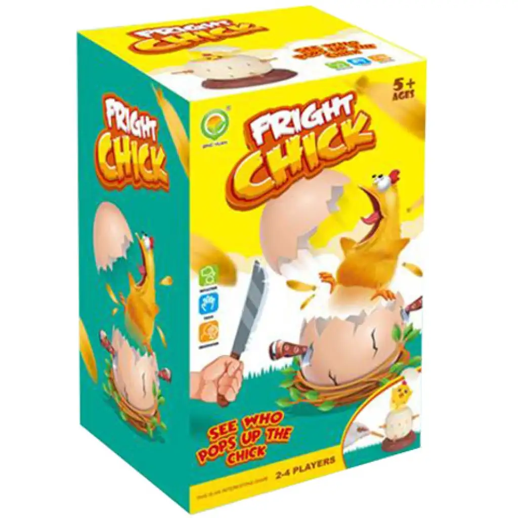 Vystrašené kura spoločenská hra