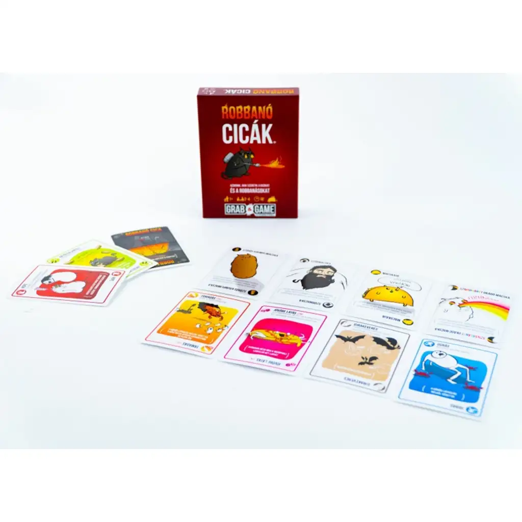 Výbušné mačky mini spoločenská hra kép 2