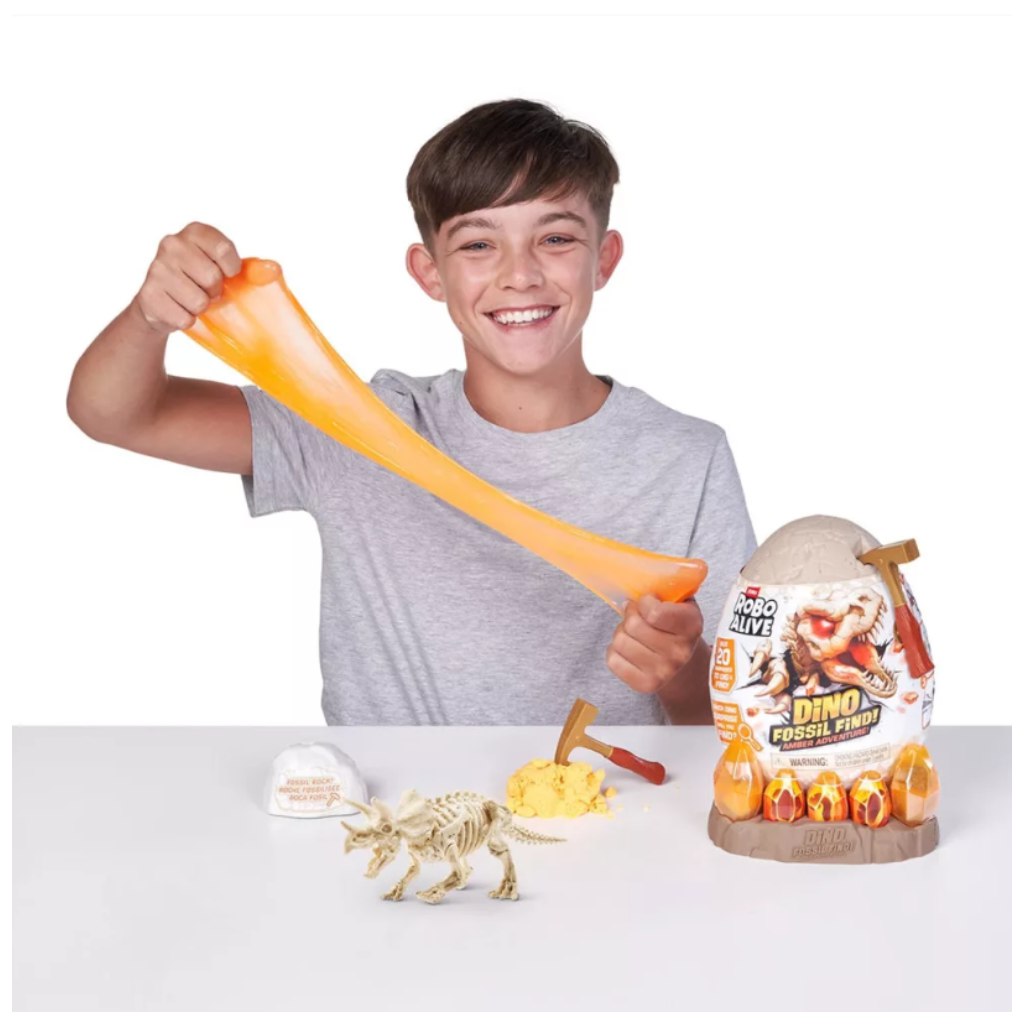 Robo Alive dinosaurus fosília - Jantárové dobrodružstvo prekvapujúca sada kép 3