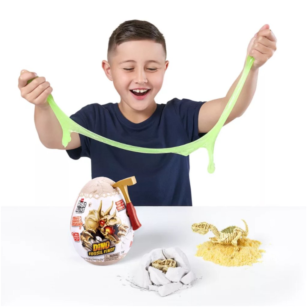 Robo Alive dinosaurusia fosília mini prekvapivé vajíčko, viac druhov, 1 ks kép 2