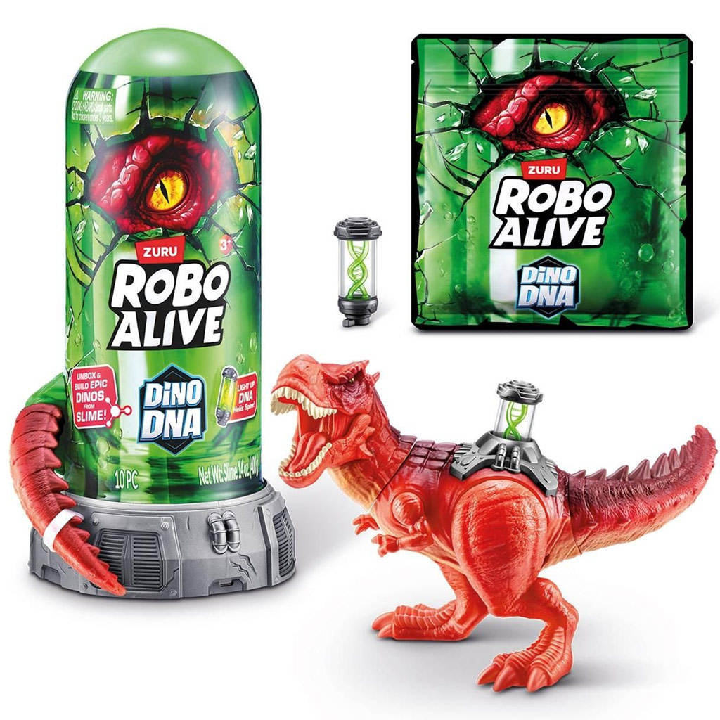 Robo Alive: Sada hračiek robotického dinosaura s DNA v rôznych variantoch, 1 ks