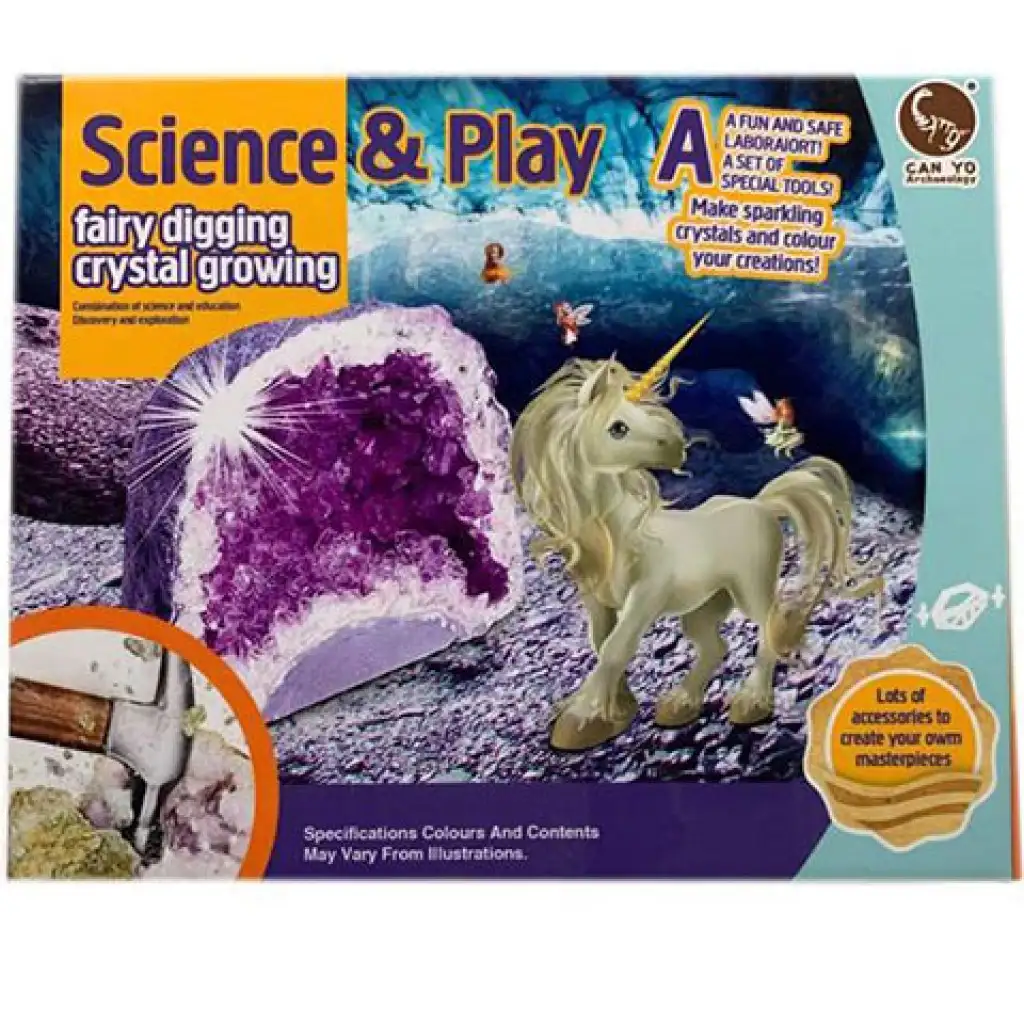 Rozprávkové kryštály: Súprava na pestovanie kryštálov Unicorn kép 1