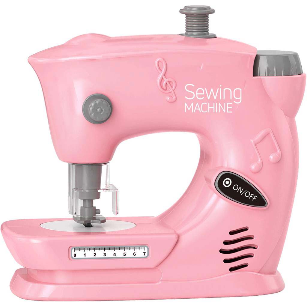 Luna: Šťastná rodina Ružový šijací stroj so svetlom a zvukom kép 2