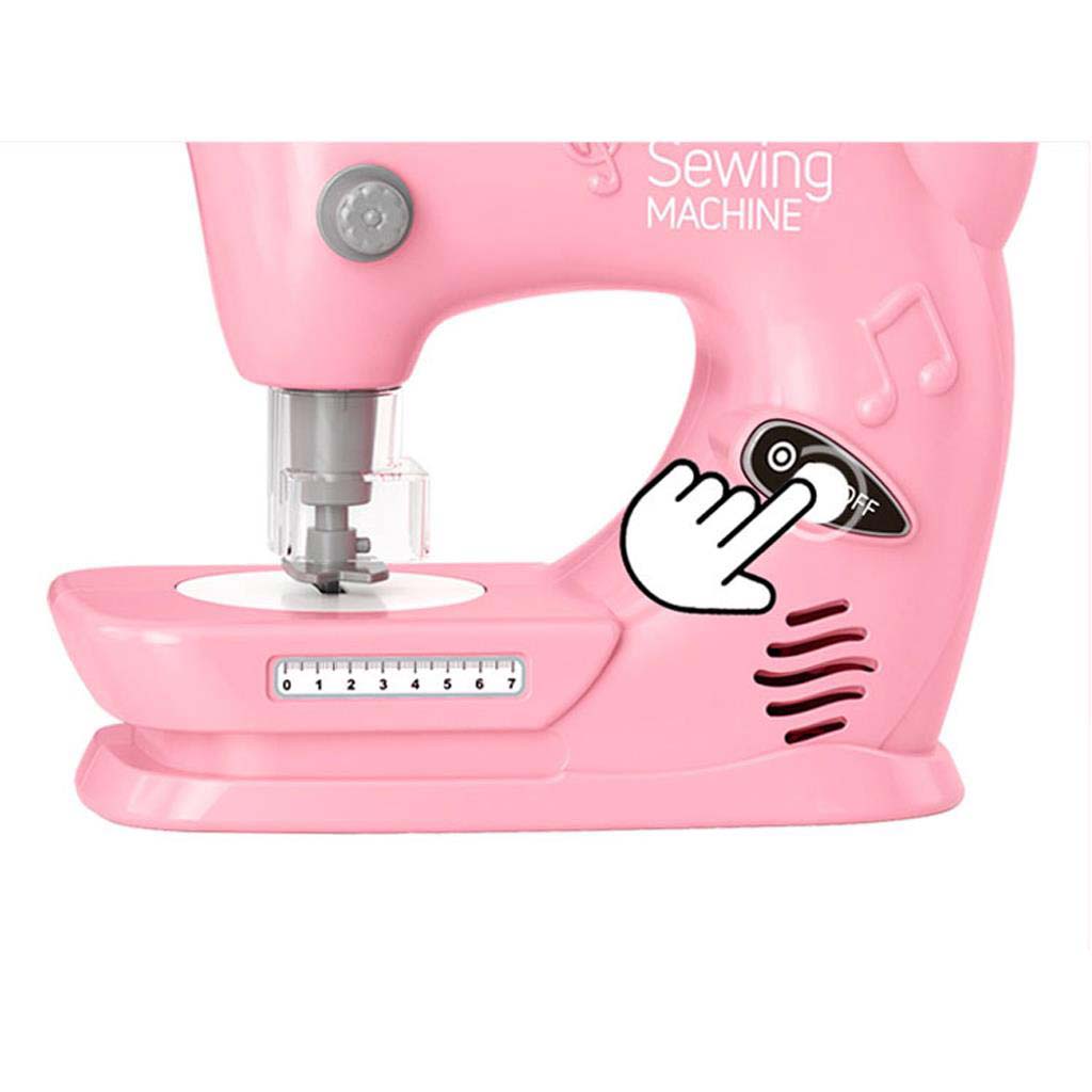Luna: Šťastná rodina Ružový šijací stroj so svetlom a zvukom kép 3