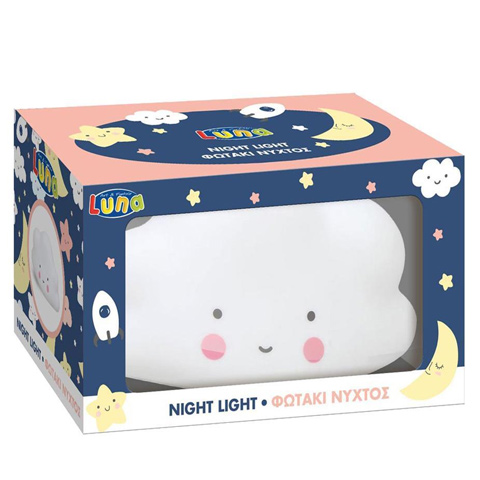 Roztomilý oblak, nočná lampa 16cm