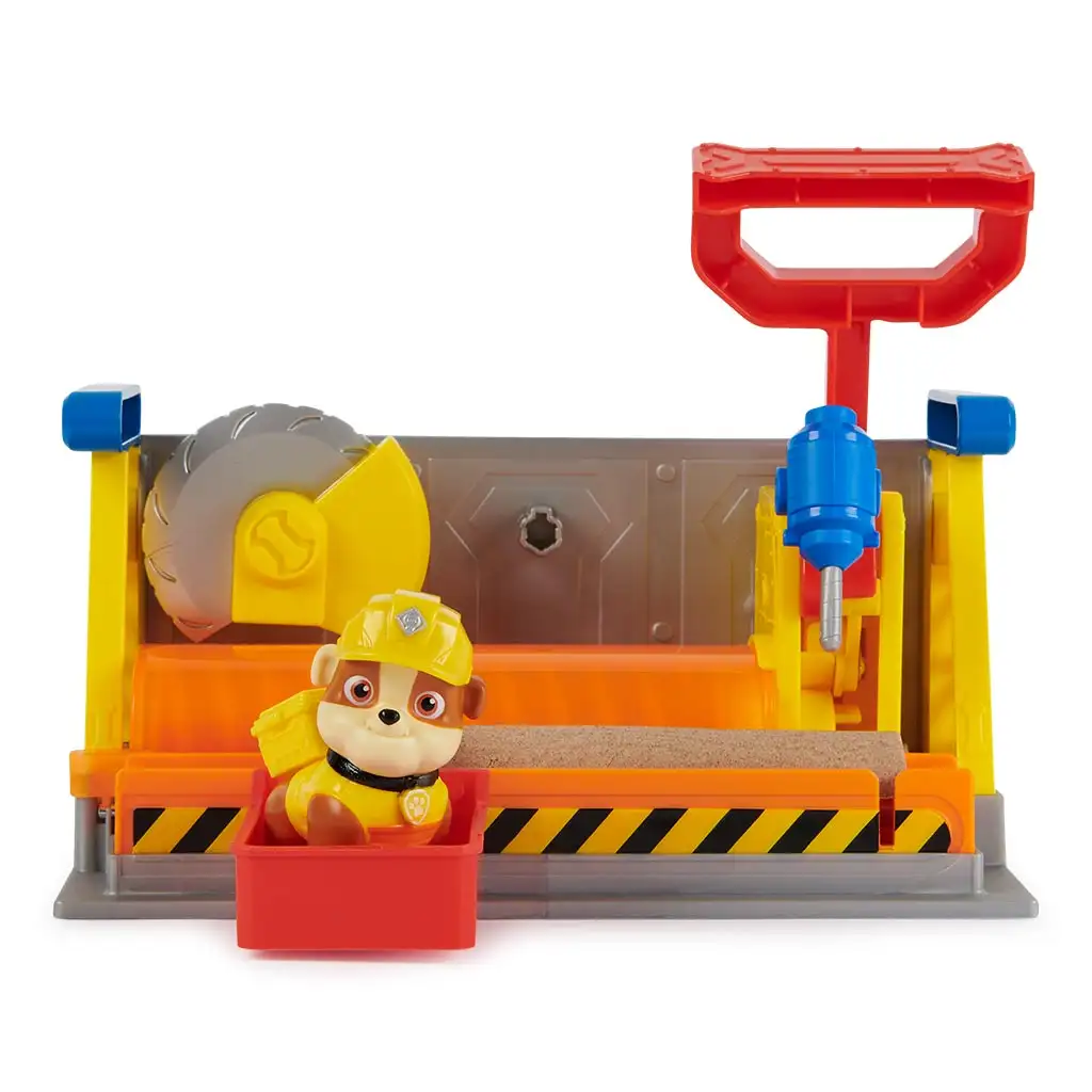 Mancs Őrjárat: Rubble és csapata - Rubble építkezés műhelye játékszett - Spin Master kép 3