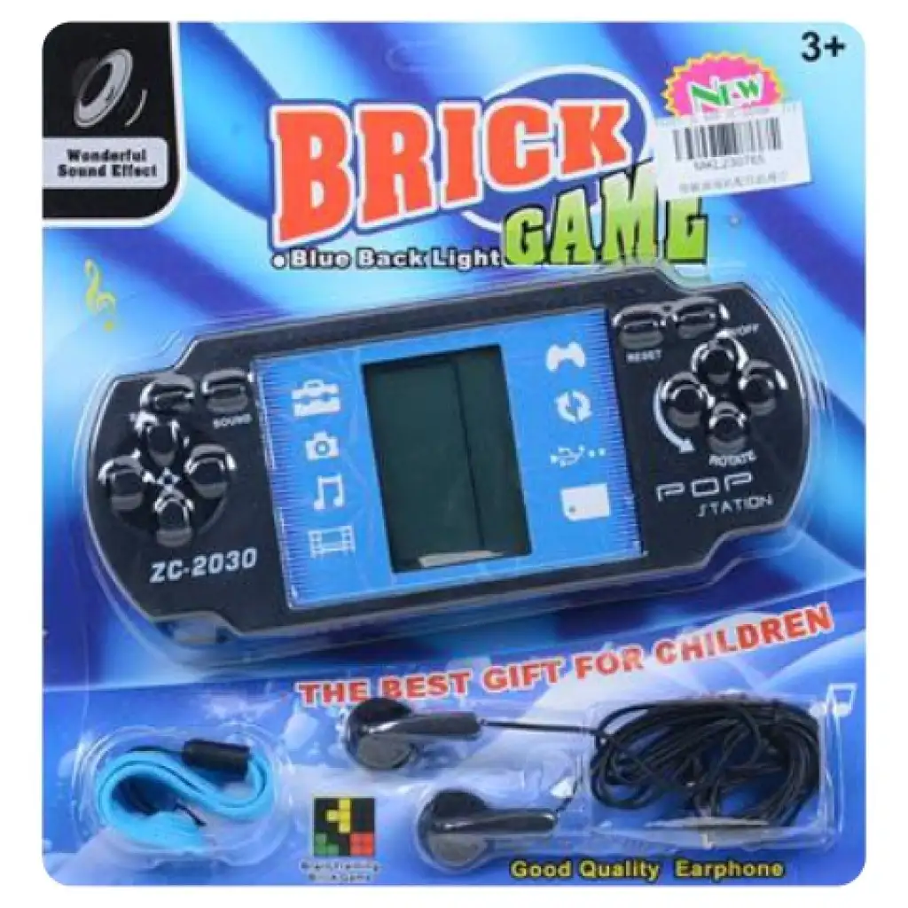 Ručný Tetris herná konzola s príslušenstvom