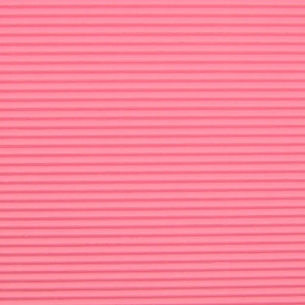 Ružová 3D vlnitá lepenka na dekoráciu B2 50x70cm 1ks
