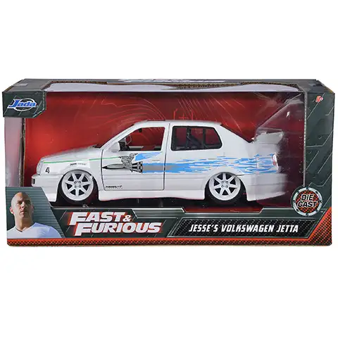 Rýchlo a zbesilo: Jesse´s Volkswagen Jetta kovový model auta 1/24 Simba Toys