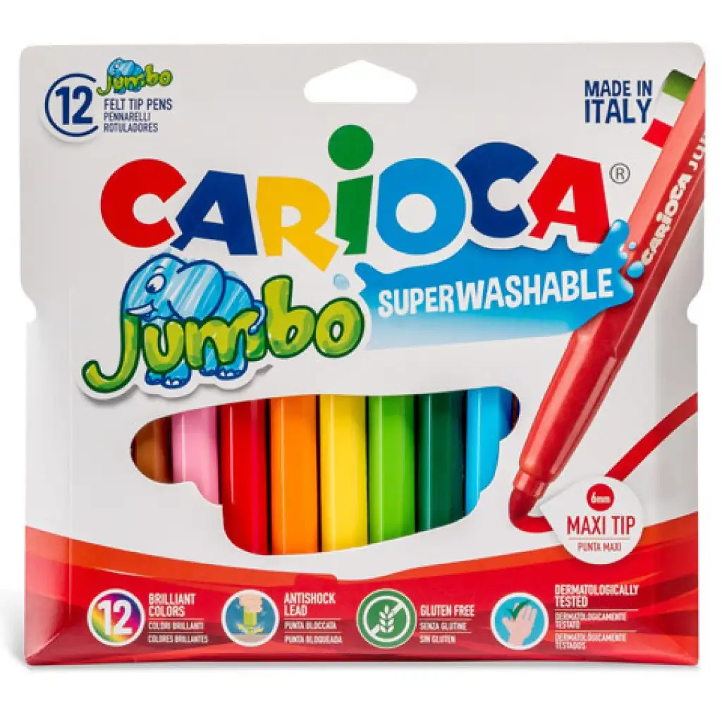 Sada Jumbo fixiek 12ks - Carioca