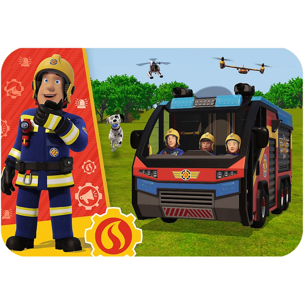 Sam požiarikár 24-dielne drevené puzzle - Trefl kép 2