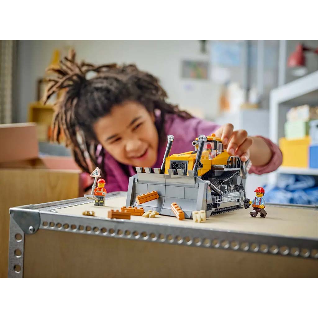 LEGO® City: Žltý buldozér (60466) kép 6