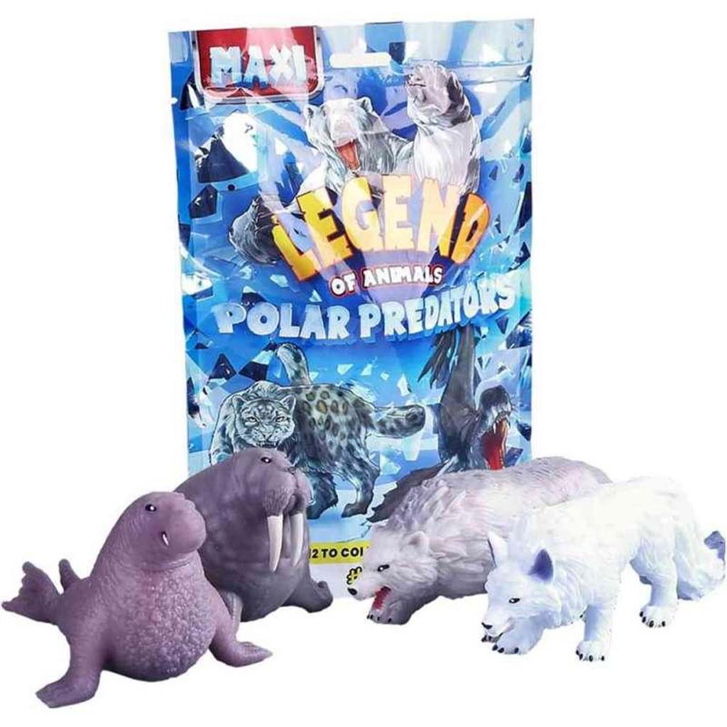 Rozťahovateľné prekvapivé figúrky arktických dravcov kép 2