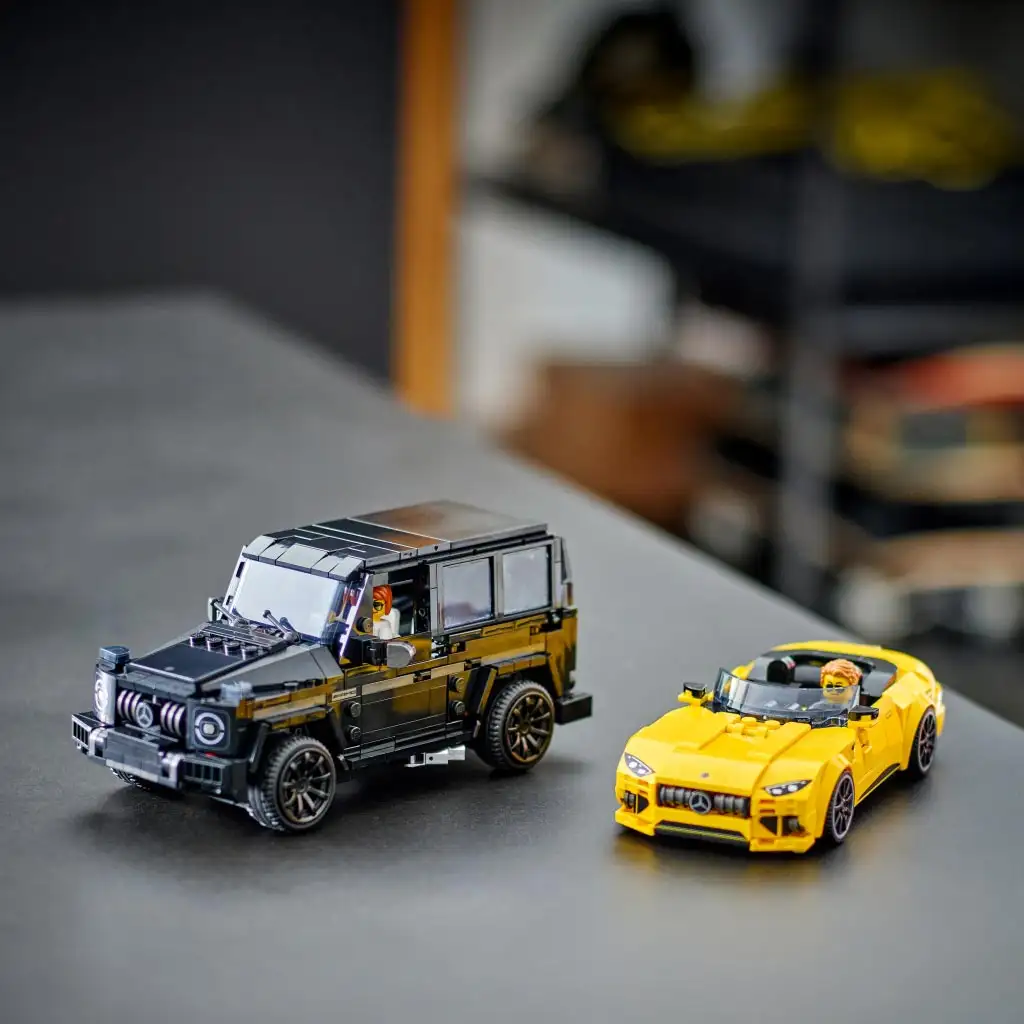 LEGO® Speed Champions: Mercedes-AMG G 63 a Mercedes-AMG SL 63 (76924) kép 5