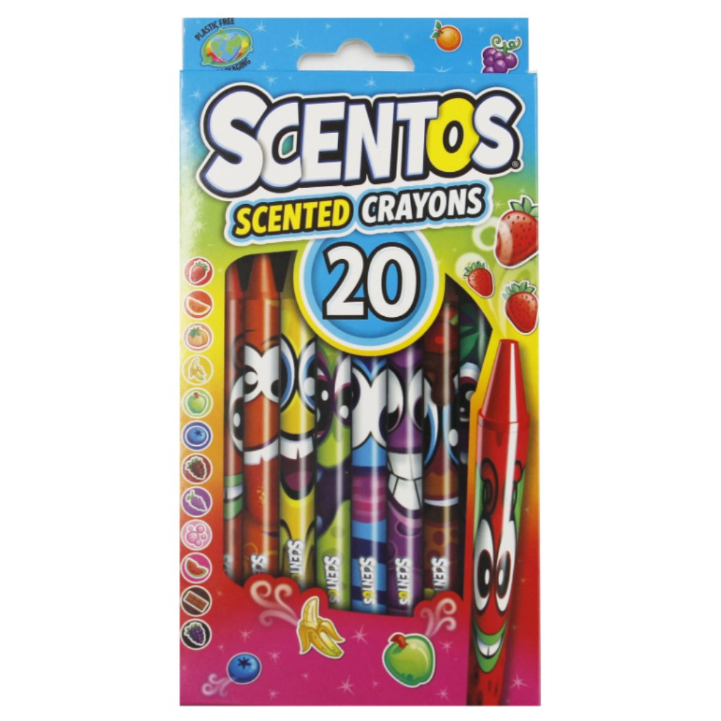 Scentos: Vôňavé voskovky, sada 20 ks