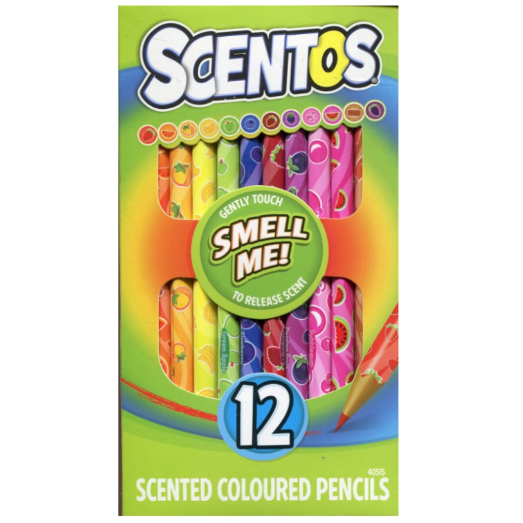 Scentos Voňavé farbičky 12ks 