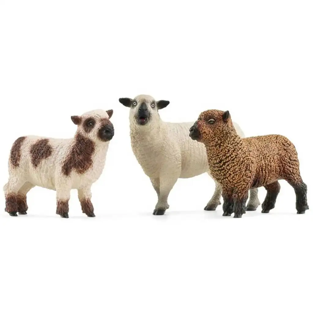 Schleich: Farm World - Sada figúrok Baránkoví priatelia (42660) kép 2