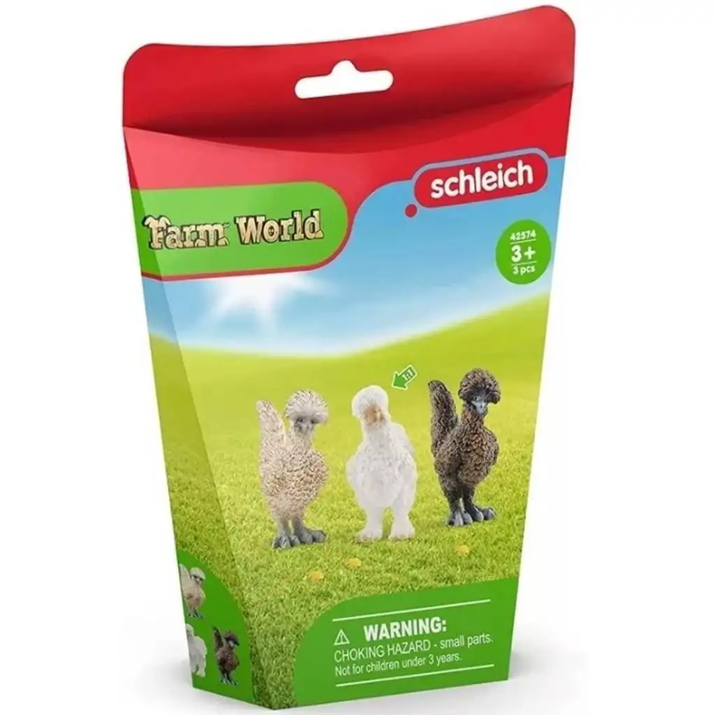 Schleich: Farm World - Sada figúrok Priatelia sliepok (42574)