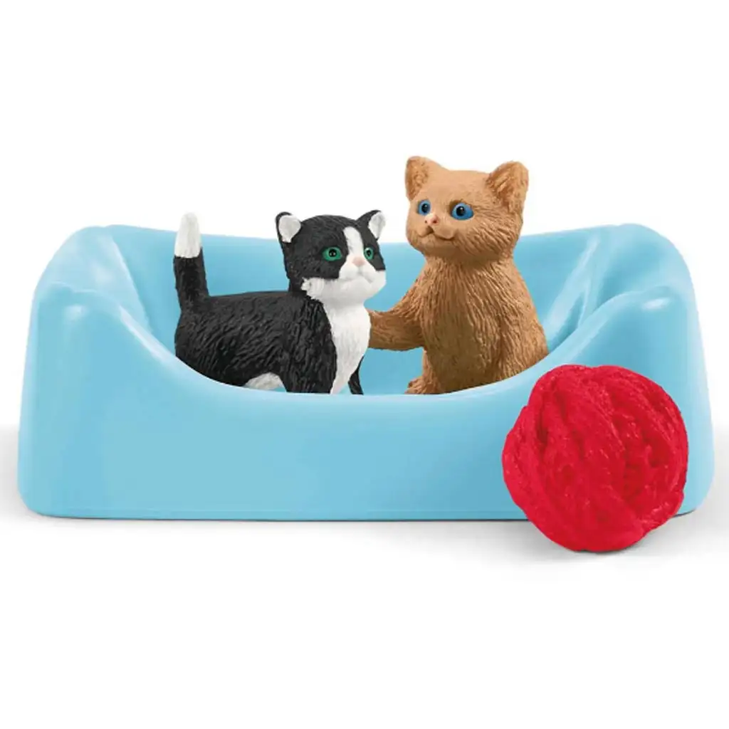 Schleich: Farm World - Herný zážitok pre roztomilé mačky hrací set (42501) kép 4