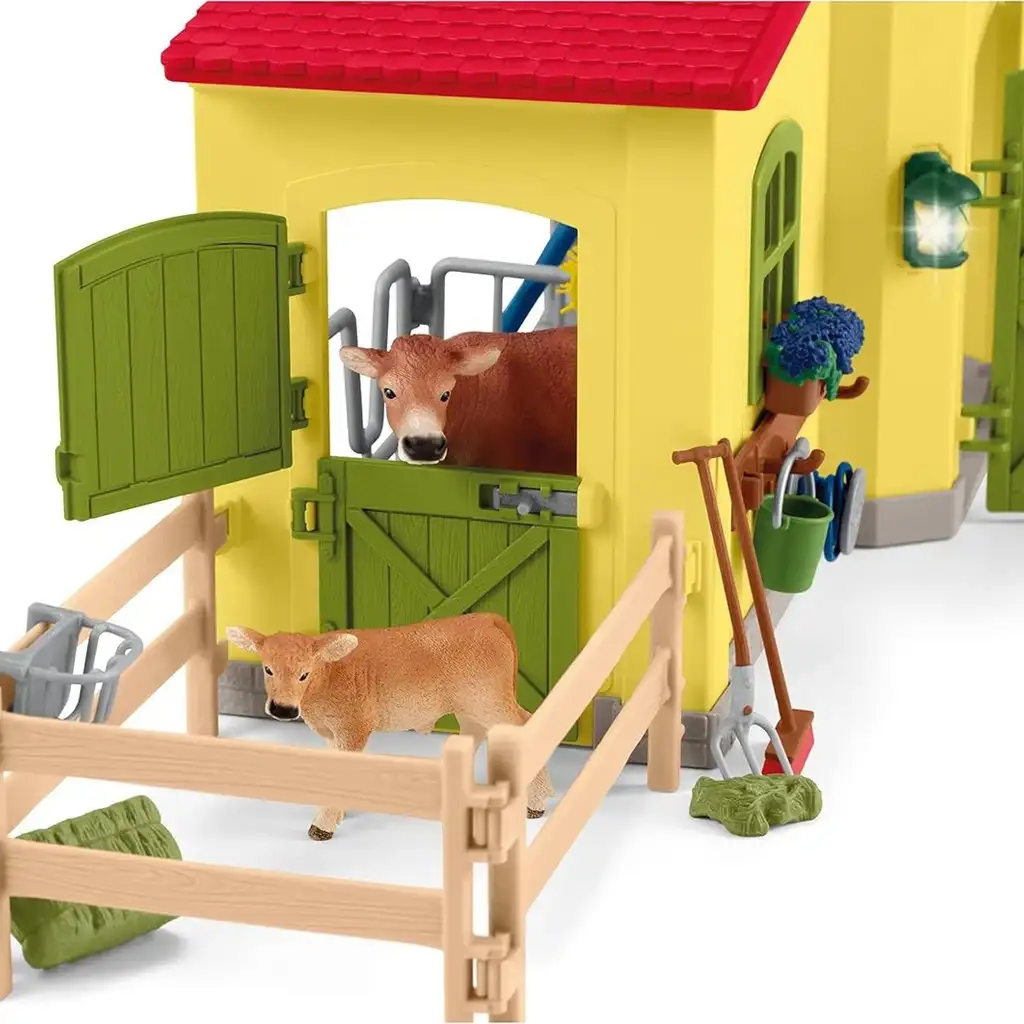 Schleich: Farm World - Veľká farma so zvieratami (42605) kép 4