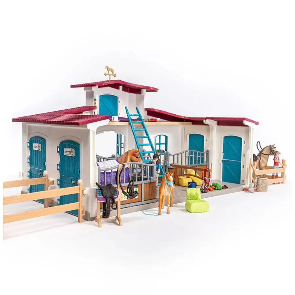 Schleich: Horse Club - Jazdecké centrum hracia súprava (42567) kép 3