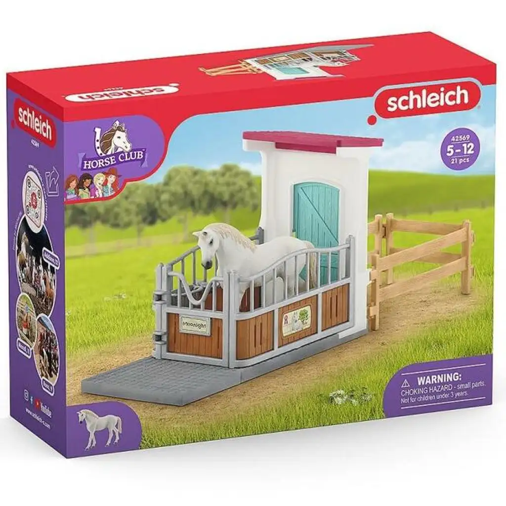 Schleich: Horse Club - Lóistálló játékszett (42569) kép 1