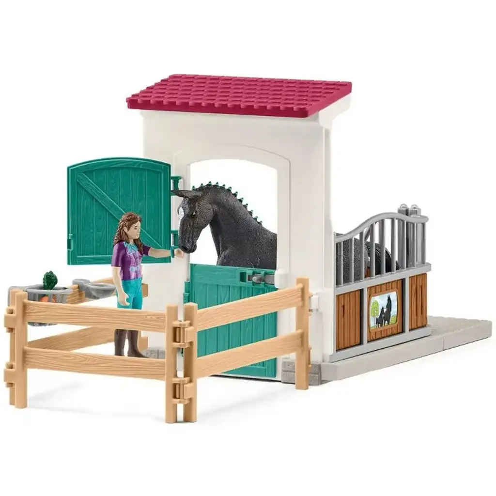 Schleich: Horse Club - Lisa a Storm jazdecký box herný set kép 3