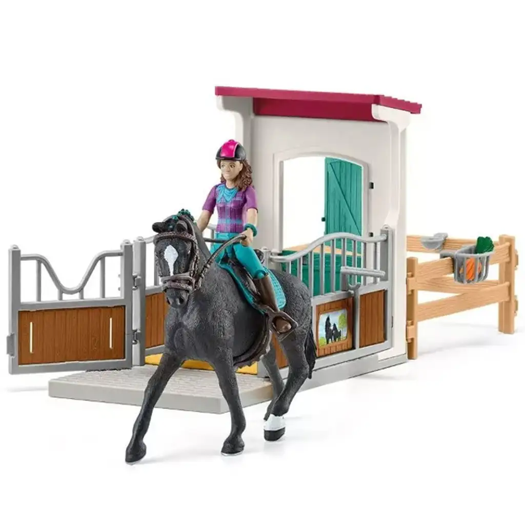 Schleich: Horse Club - Lisa a Storm jazdecký box herný set kép 2