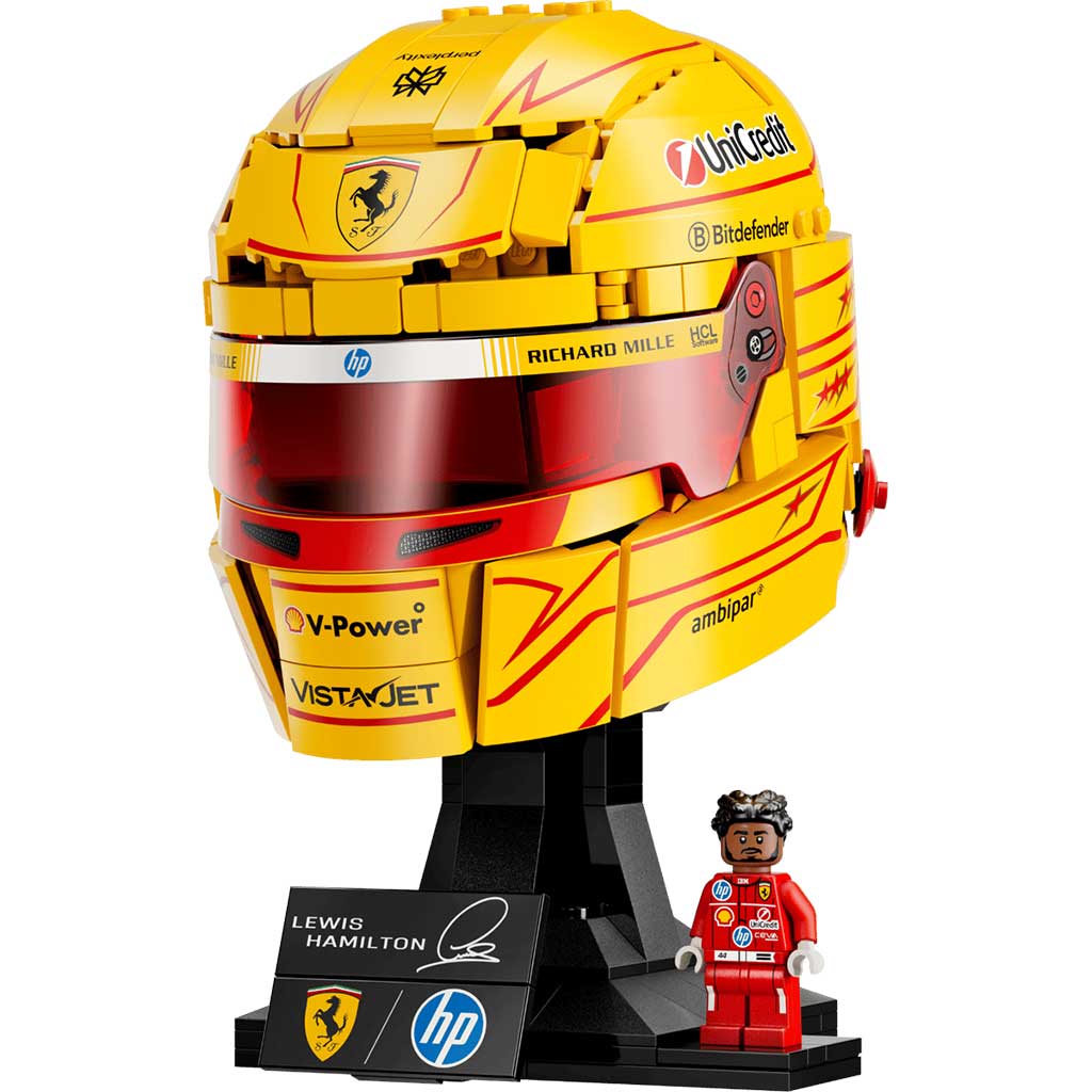 LEGO® Editions: Scuderia Ferrari HP Lewis Hamilton sisakja (43022) kép 2