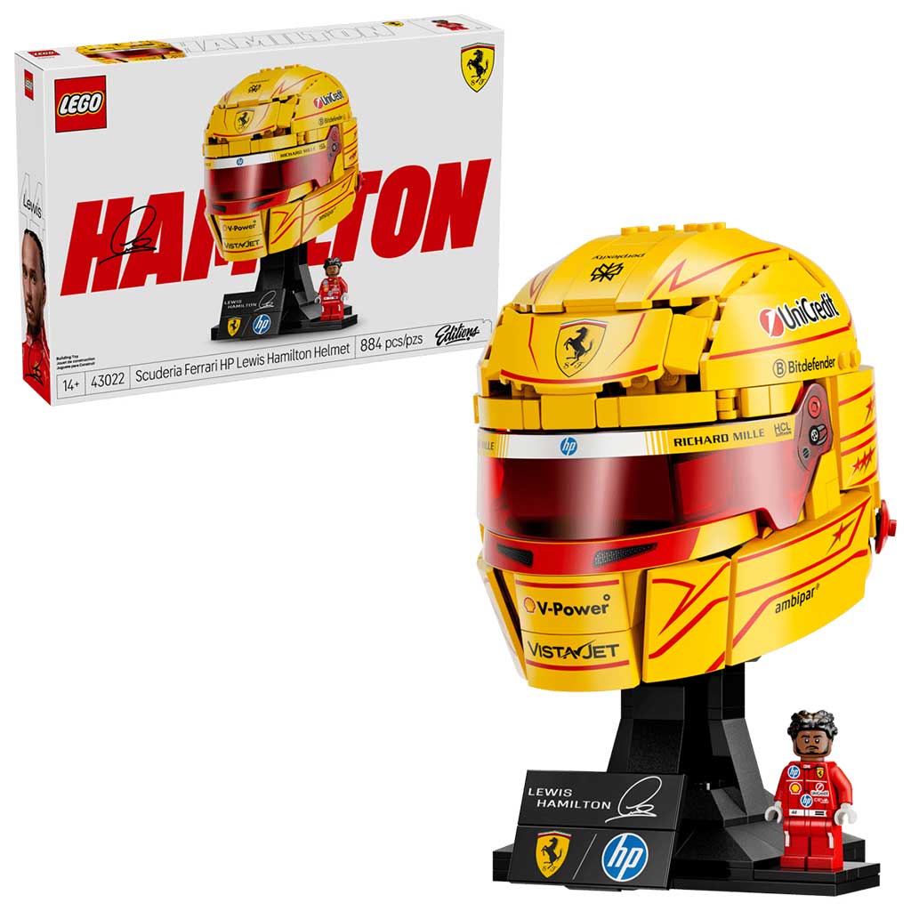 LEGO® Editions: Scuderia Ferrari HP Lewis Hamilton sisakja (43022) kép 1