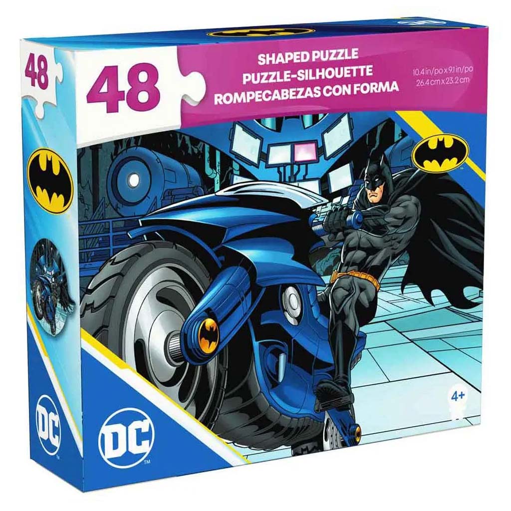 DC Comics Batman na motorke 48-dielne puzzle - Spin Master