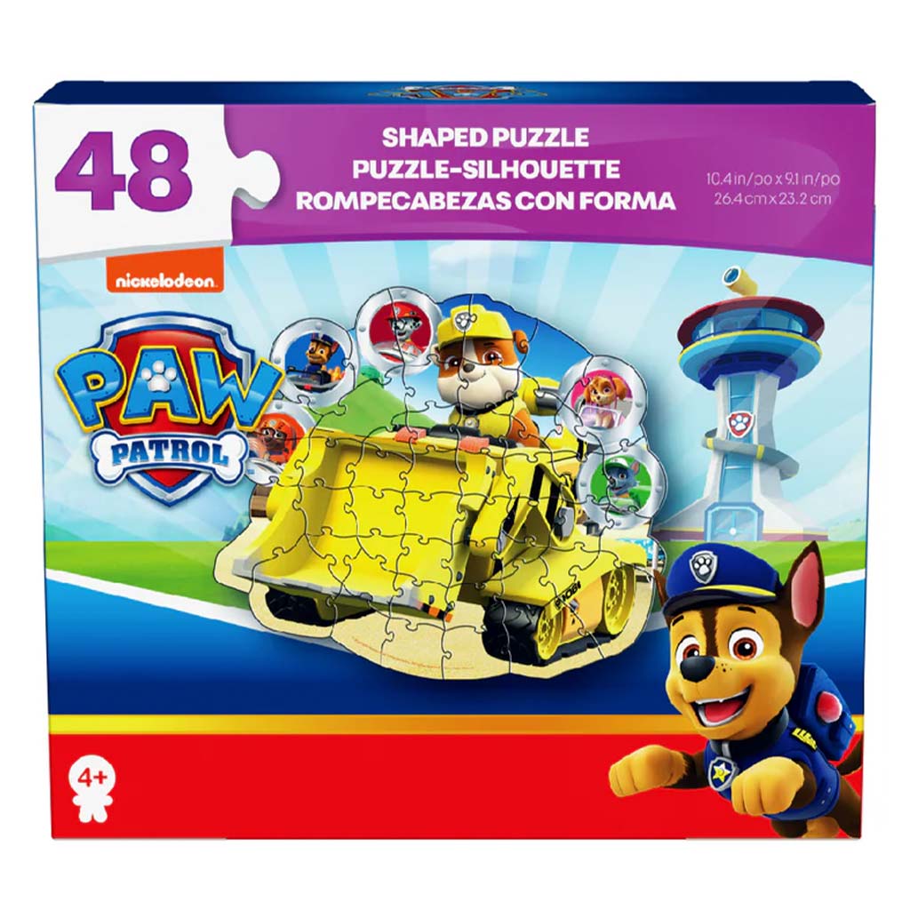 Tlapková patrola: Rubble s buldozérom 48-dielne puzzle - Spin Master