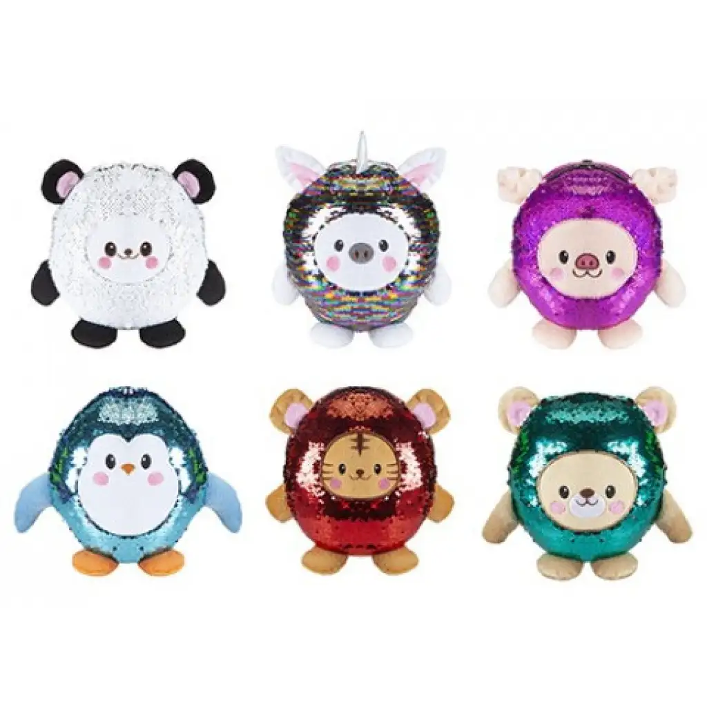 Shimmeez: Glitrové zvieratá 20 cm, 6 rôznych variantov