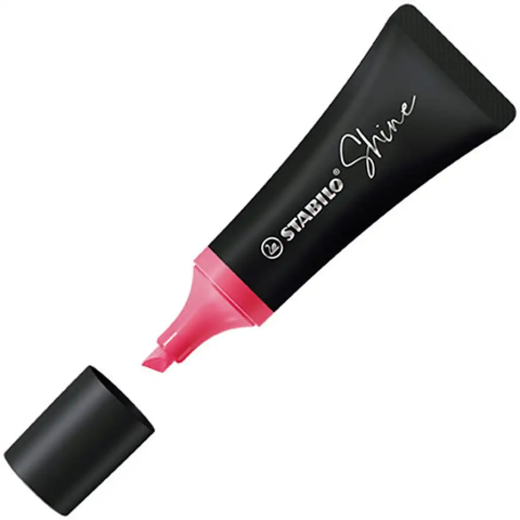 Stabilo: Shine szövegkiemelő pink színű kép 1