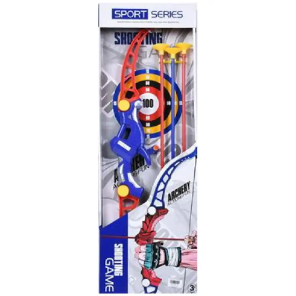 Shooting Game: Luk so šípkami s prísavkami a terčom