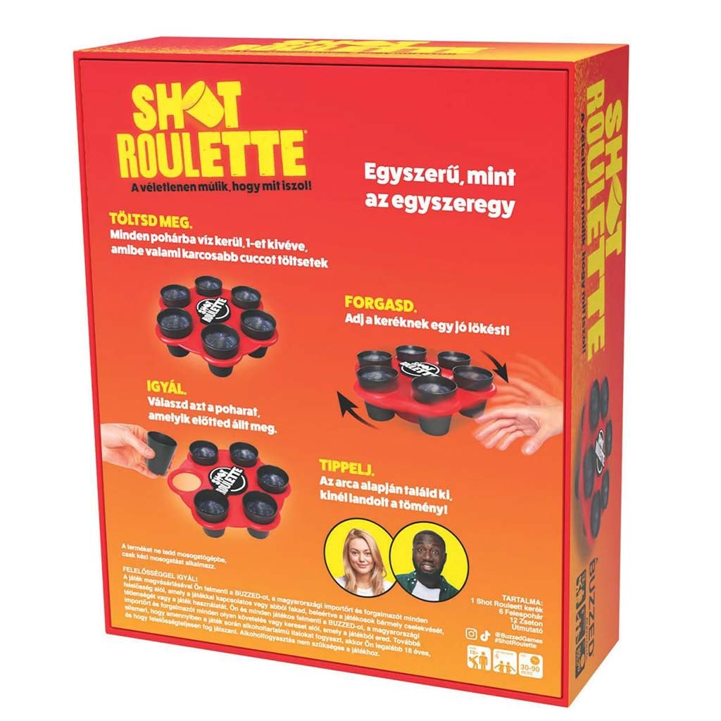 Shot Roulette párty spoločenská hra kép 2