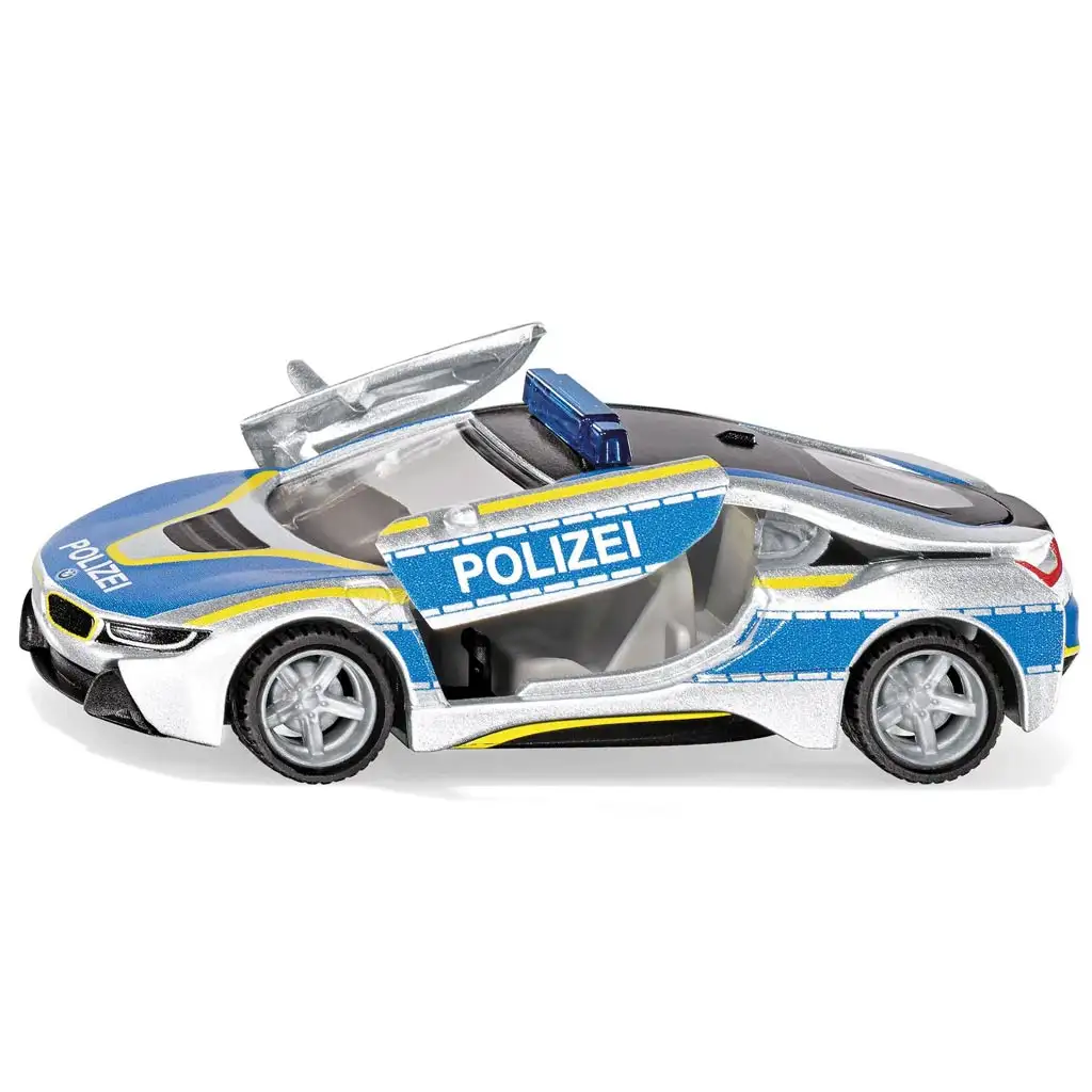 SIKU BMW i8 Police policajné autíčko 1/50 kép 2