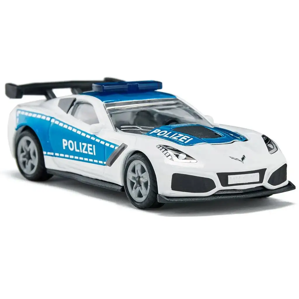 SIKU Chevrolet Corvette ZR1 policajné autíčko 1/64 kép 2
