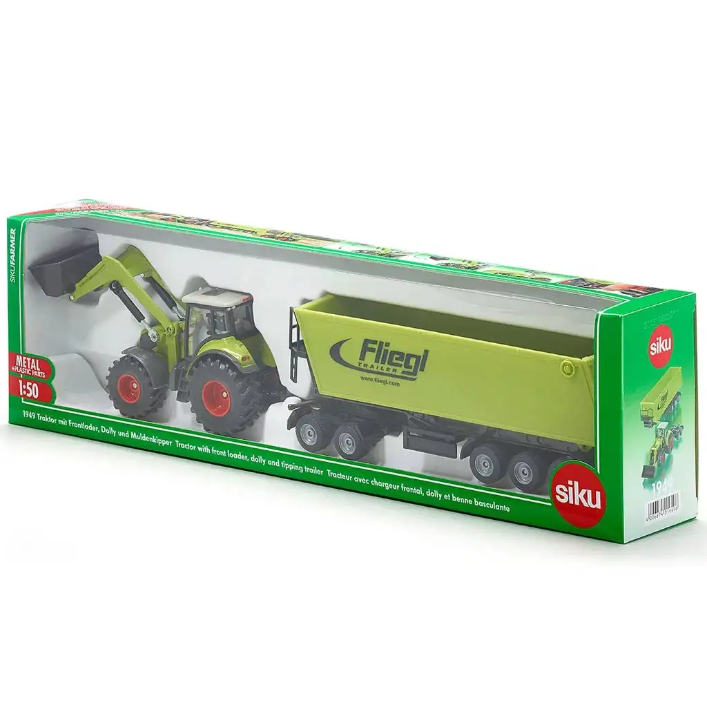 SIKU Claas traktor s nakladačom 1/50 kép 2