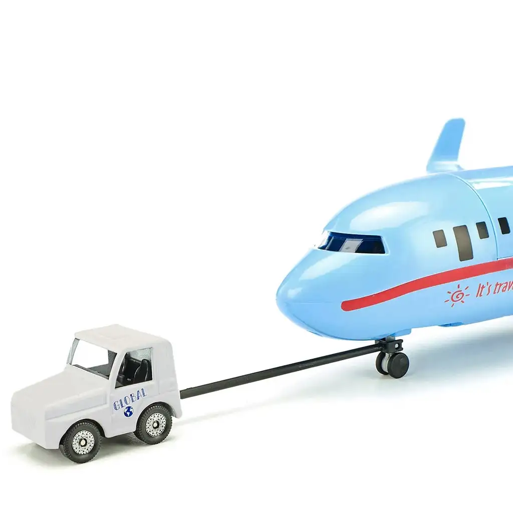 SIKU obchodné dopravné lietadlo s príslušenstvom 1/87 kép 2