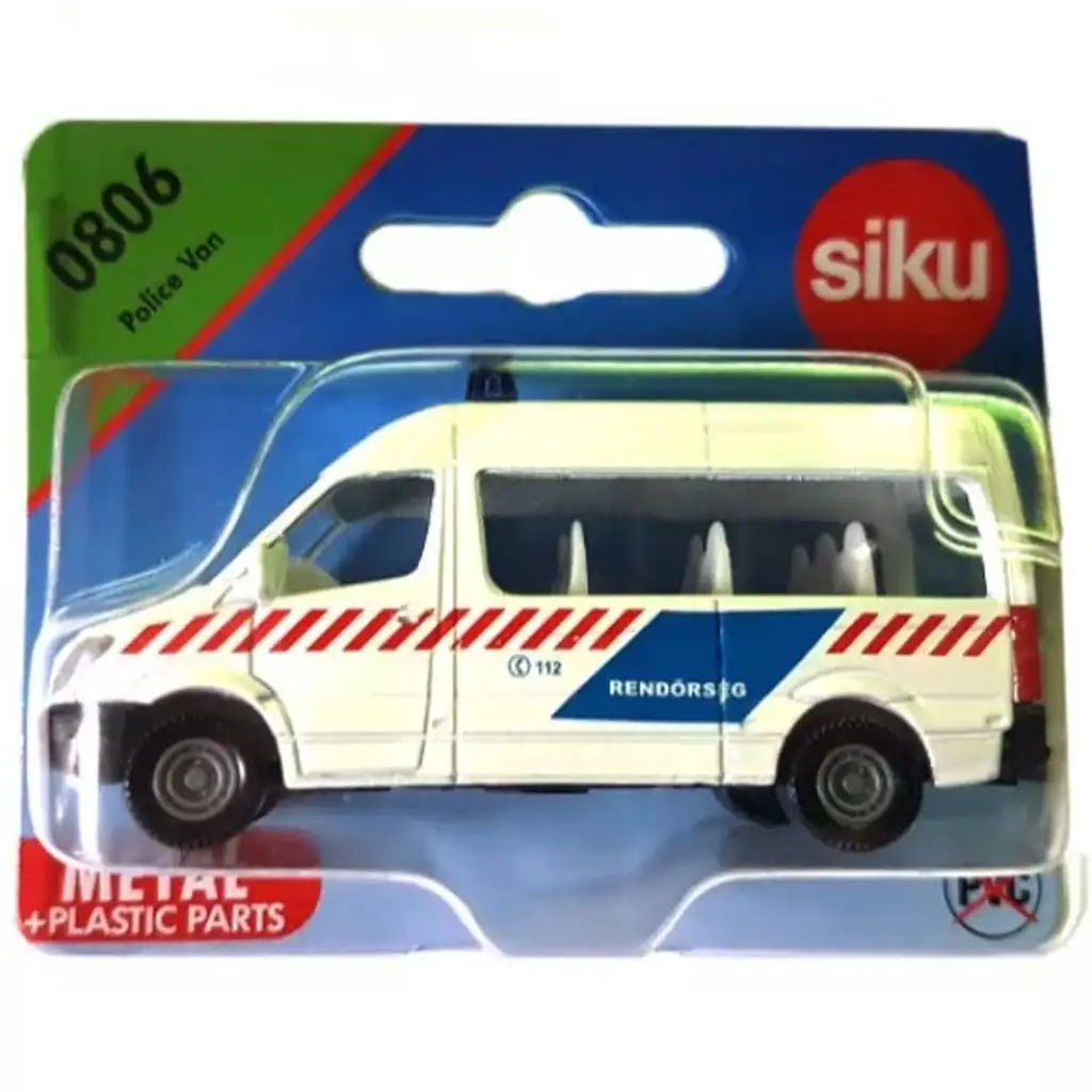SIKU Maďarský policajný autobus 1/87 kép 4