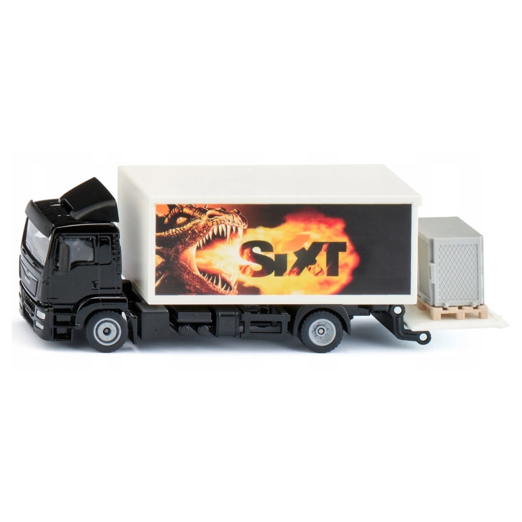 SIKU MAN LKW UPS nákladné auto so zadným zdvihákom 1/50