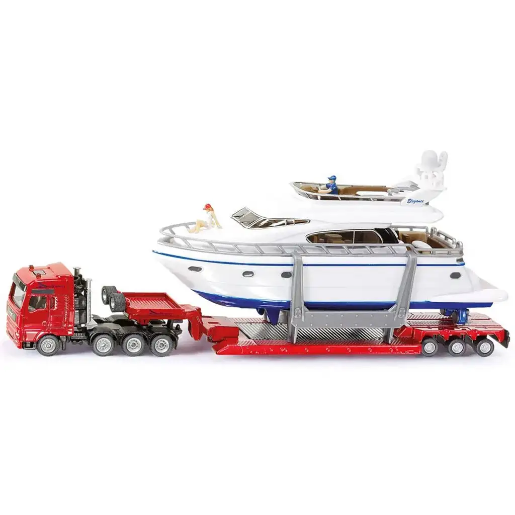 SIKU MAN trailer-es kamion jachtal 1/87 kép 1
