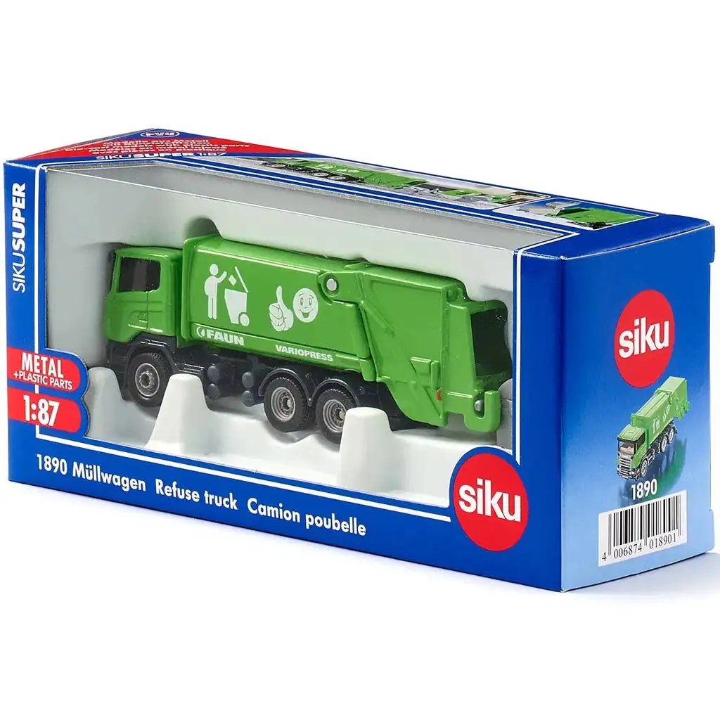 SIKU Scania smetiarske auto 1/87 kép 6
