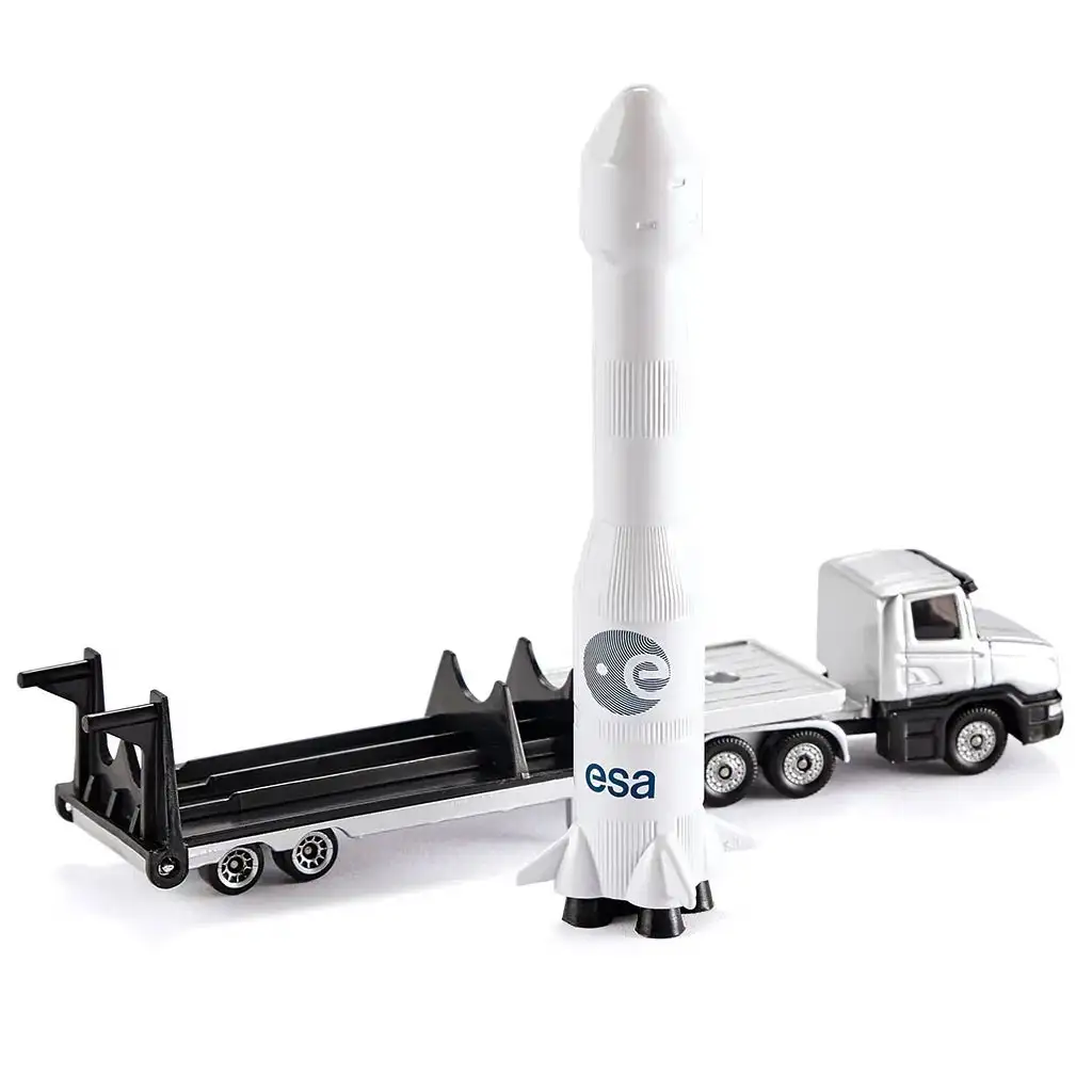 SIKU raketová misia s prívesom 1/87 kép 2