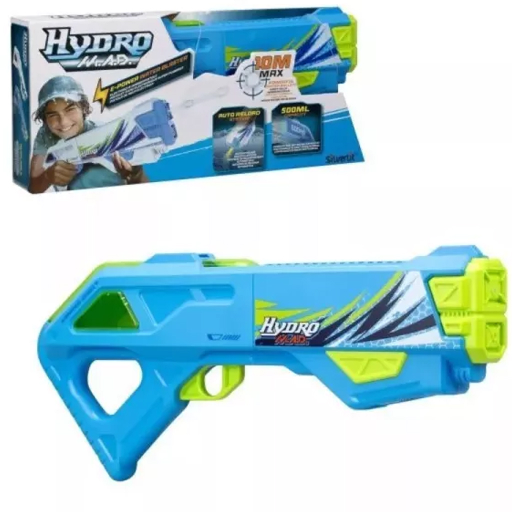 Silverlit: Hydro M.A.D elektrická vodná pištoľ - modrá kép 2