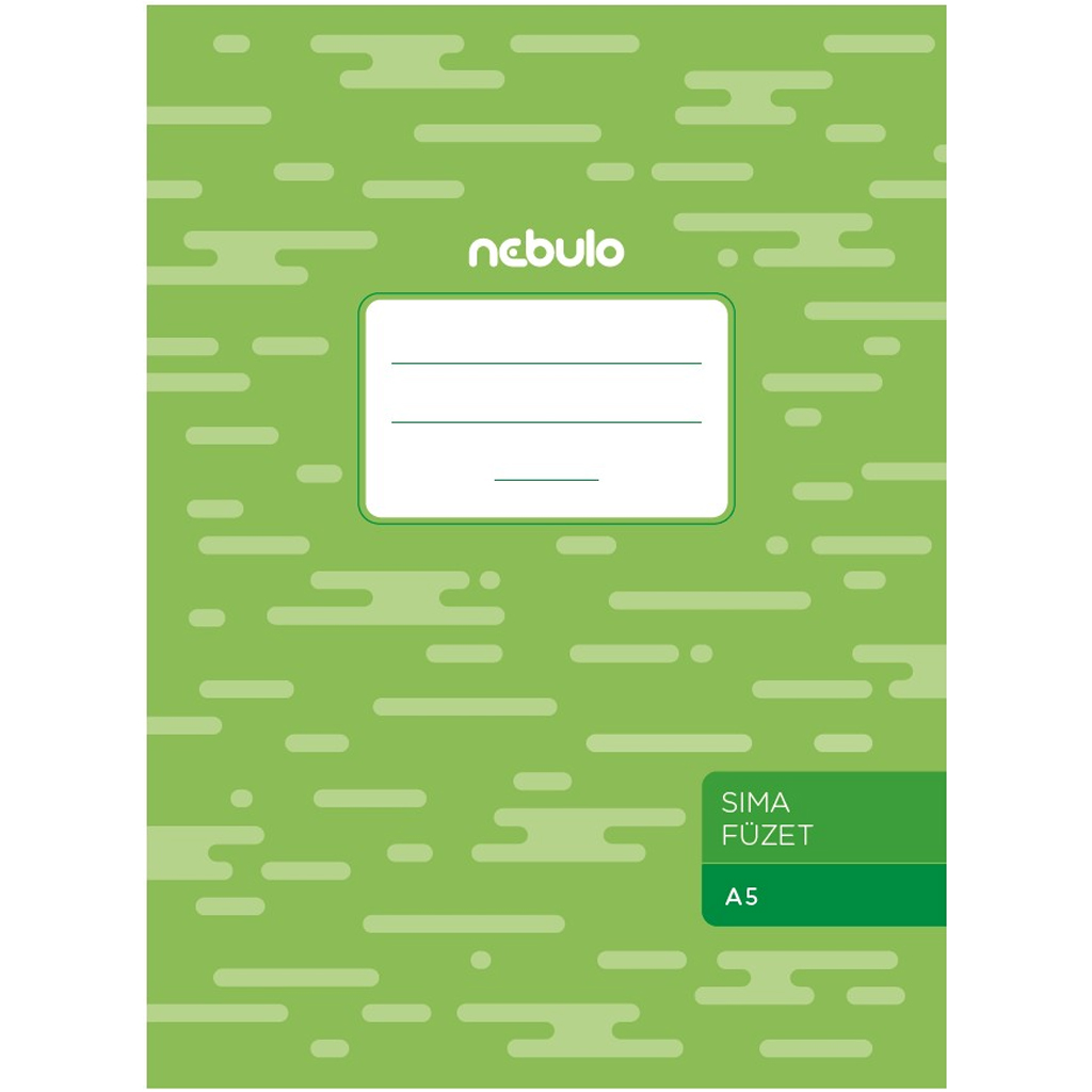 Nebulo: Špirálový zošit bez liniek A5