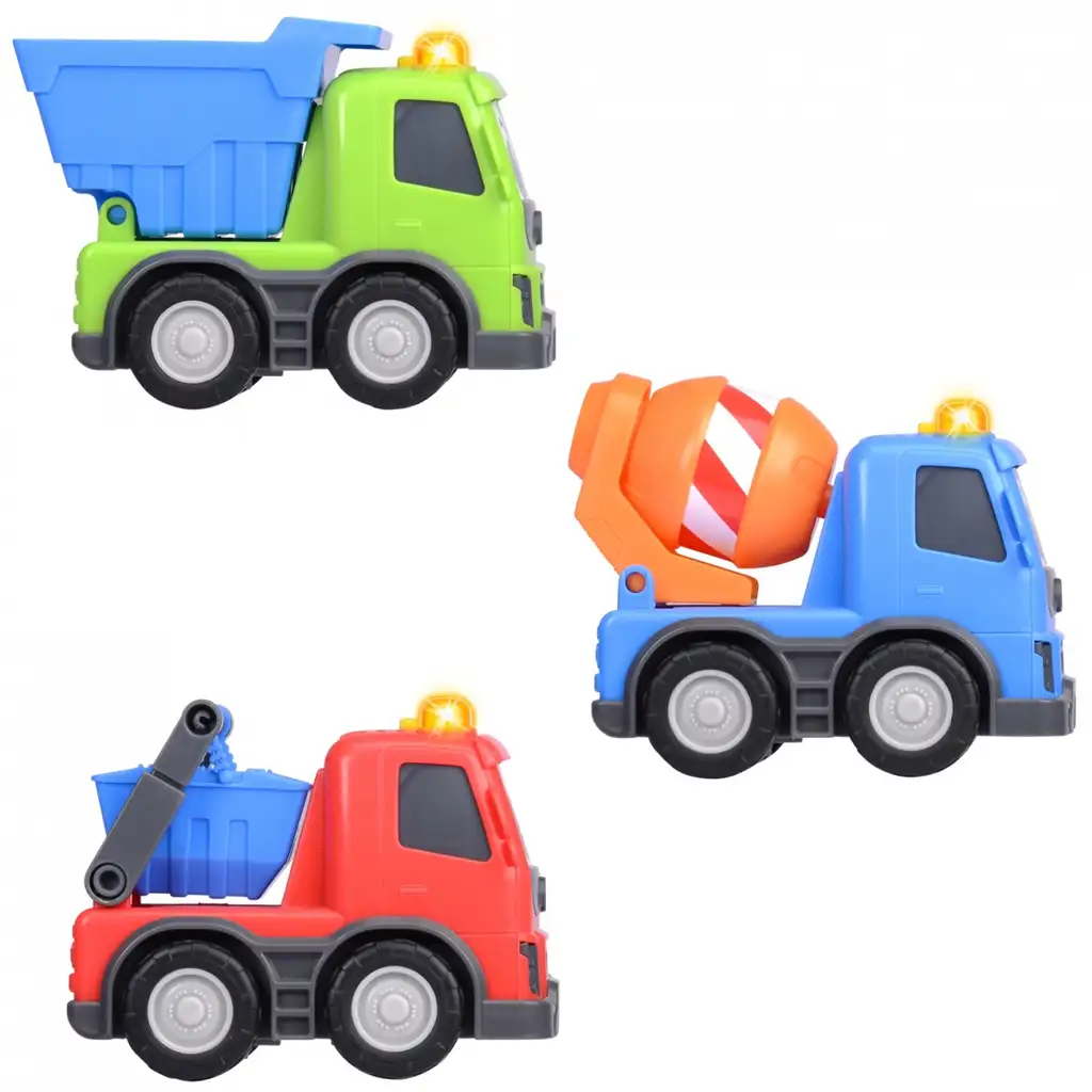 ABC Volvo nákladné autá mestské pracovné stroje v rôznych variantoch 13 cm - Simba Toys kép 4